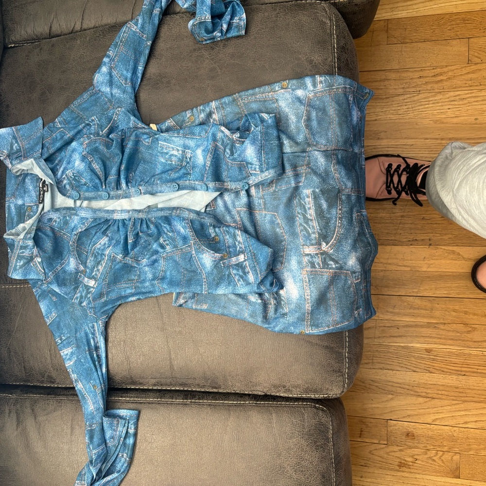 Two piece Jean set